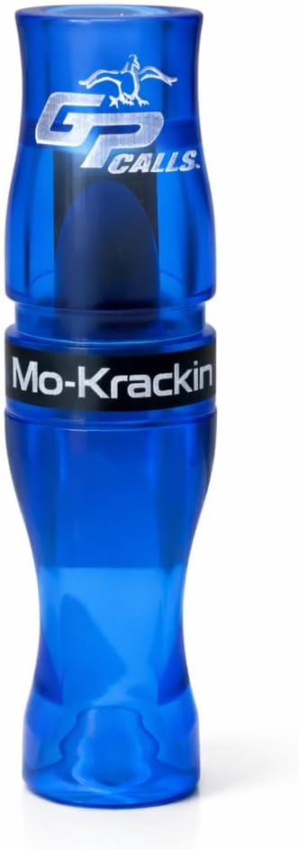 Grit Pack Calls Mo-Krackin Goose Call – Poly & Premium Acrylic Options – Loud Realistic Canada Goose Call for Beginners to Advanced Waterfowl Hunters – Multiple Colors