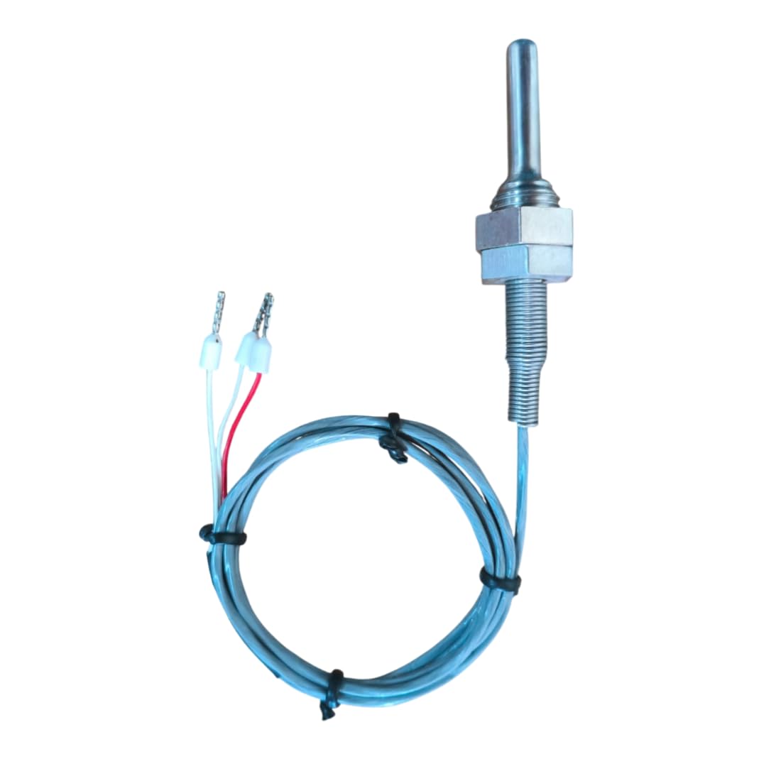 VIGITAL- TEMPERATURE SENSOR RTD PT-100 OD 6MM, LENGTH-25MM THREAD SIZE 1/4 BSP WITH CHUCK NUT (1 METER)-image-31