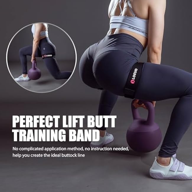 Booty Bands for Working Out Glutes, Adjustable Blood Flow Restriction Bands with Non Slip for Workout Butt & Thigh Building, Occlusion Bands for Women and Men Glutes Easy to Carry