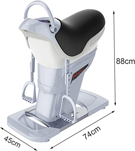 Máquina Eléctrica para Montar a Caballo con Ajuste de Velocidad por Vibración de 20 Niveles, Equipamiento para Ejercicio y Fitness con Pantalla LCD para Pérdida de Peso en Abdomen y Cintura miniatura 5