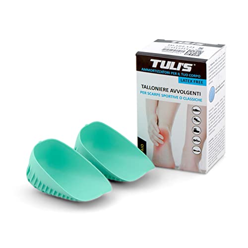 Tuli's Talloniere per Tallonite - Talloniera Gel Classica per Scarpe - Termica Multistrato, Assorbe Urti - Taglia M