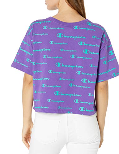 Image of Champion Women's Cropped T-Shirt, Classic Cropped Tee Shirt for Women,Crop Top T Shirts For Women