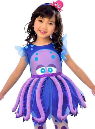 amscan Bubbly Octopus Dress with Headband - Age Years 1 PC
