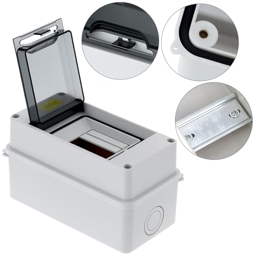 Disjoncteur boîtier de distribution électrique étanche IP65 rail DIN