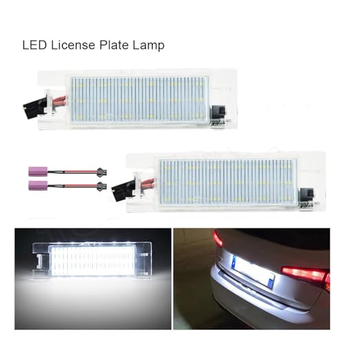 Luces de matrícula LED Fiat para evitar multas por luz fundida 2