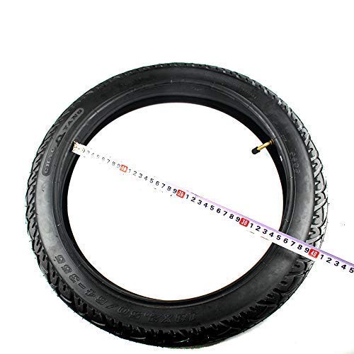 Neumáticos de Scooter eléctrico,18x2.50/64-355 Neumático Interior y Exterior para Bicicleta eléctrica,Motocicleta,batería,Triciclo