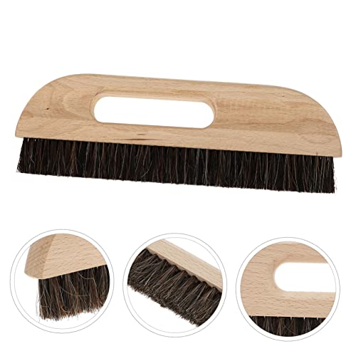 Gadpiparty 1pc Brush Wallpaper Kit Furniture Tools Wall Paper Remover Wallpaper Remover Horse Stickers Paint Accessory Specialty Wallpaper Steamer to Remove Horsehair Beech Bristle Smooth - Thumbnail 2