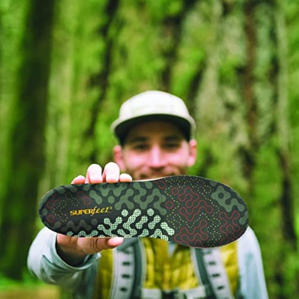 Superfeet Unisex's Adapt Hike Max Insole, Geweer Groen, 2