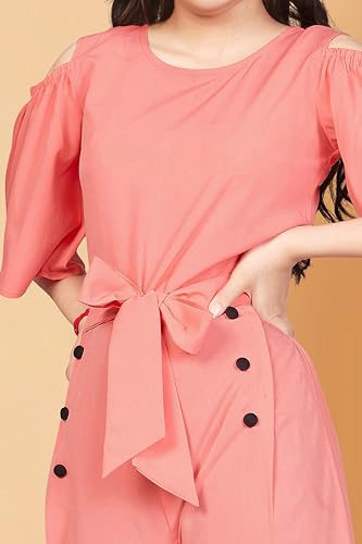 Image of Jwalin Girl's A-Line long Jumpsuit