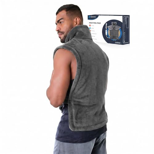 FSA Eligible Items Only List, CooCoCo Heating Pad for Back Pain Relief, HSA Store Eligible Large Heat Pad, Electric Wearable Blanket for Neck Shoulders, ETL Certified, 24 * 33 inch
