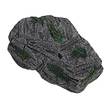EXQUIMEUBLE Simulation Stone Decor Kunstfelsen für Garten Wetterfeste und Leichte Dekorationssteine aus Robustem für Kreative Bastelprojekte
