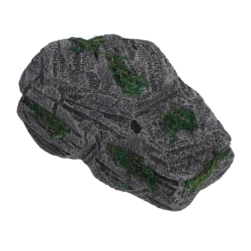 EXQUIMEUBLE Simulation Stone Decor Kunstfelsen für Garten Wetterfeste und Leichte Dekorationssteine aus Robustem für Kreative Bastelprojekte