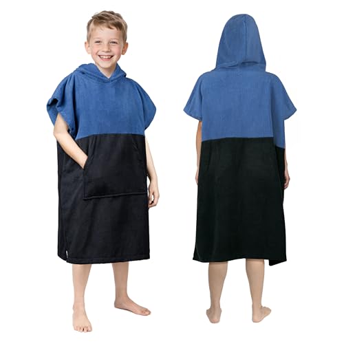 Zingtto Kapuzenhandtücher für Kinder Surf Poncho Bademantel...