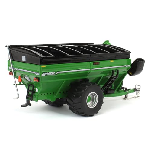 Spec Cast vehículo a escala 1:64 Brent 1398 Grain Cart verde miniatura 3