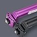 AleGuLu Bicycle Seatpost - 6061-T6 Aluminum Single Bolt Twin Rail - Ultra Lightweight & High Strength - for Mountain & Road Bikes,Purple,31.6/400mm
