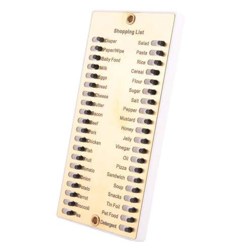 Tableau de liste de courses réutilisable métal pour ne plus rien oublier - 5