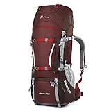 Mountaintop 70L/75L Internal Frame Hiking Backpack