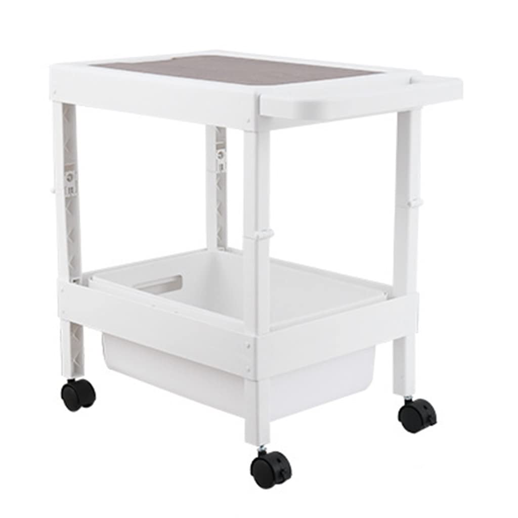 Rolando el Carrito, Carrito Almacenamiento manija baño Cocina Oficina(2 Tier)
