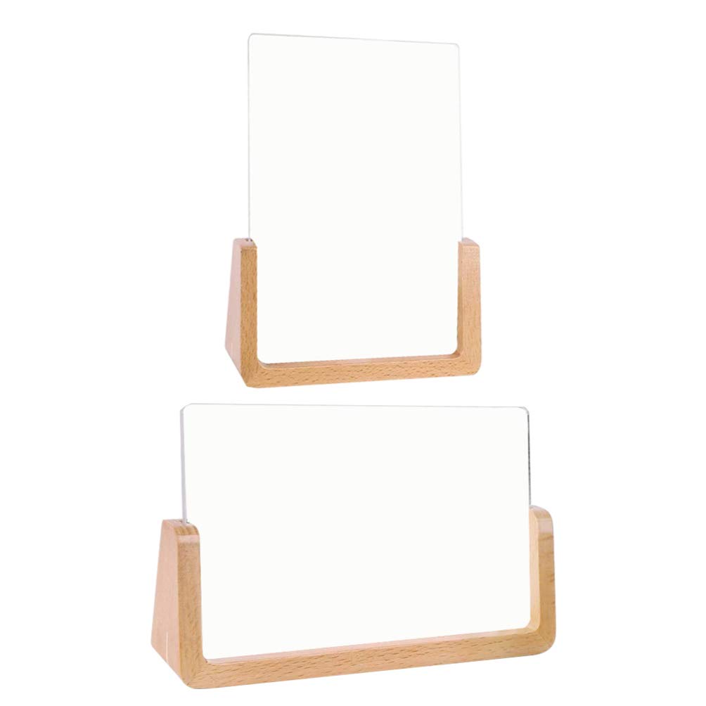 Cadre photo en bois de qualité supérieure avec acrylique HD stable