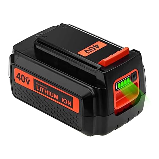 40 Volt LBX2040 Replacement Battery 3.0Ah Compatible with Black and Decker 40V Lithium Battery LBX2040 LBXR36 LBXR2036 LST540 LCS1240 LBX1540 LST136W LST136 LHT2436 LBX1540 Cordless Tools(Orange)