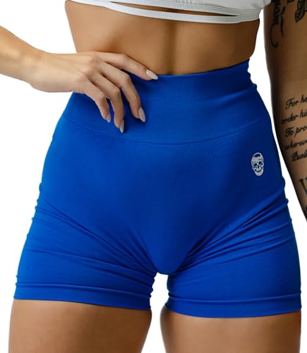 Image of Gymreapers Infinity Seamless Workout Shorts High Waist Biker Shorts for Women Athletic Gym Running Pilates Yoga Sport Short