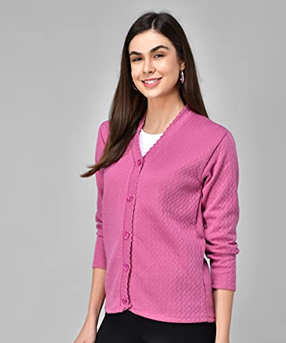 Image of eKools Women's Winterwear Woolen Sweater Cardigans