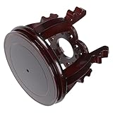 UTHCLO Wooden Fish Tank Base Stand with 20cm Height and Diameter, Decorative Aquarium Display Pedestal