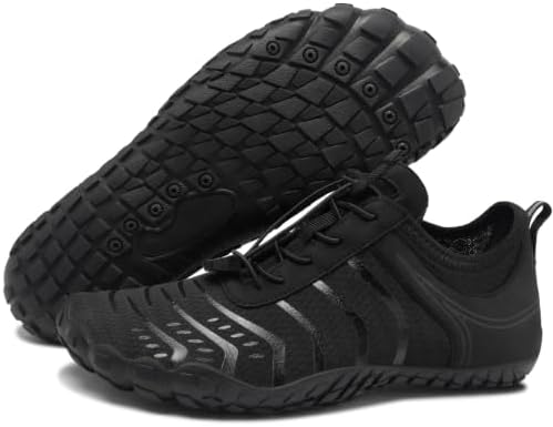 Barfußschuhe Damen Barfuss Schuhe Herren Leichte Wasserschuhe Aquaschuhe | Weiche Badeschuhe Zero-Drop Walkingschuhe Aquaschuhe Strandschuhe Breite Zehenbox Schwimmschuhe Traillauf