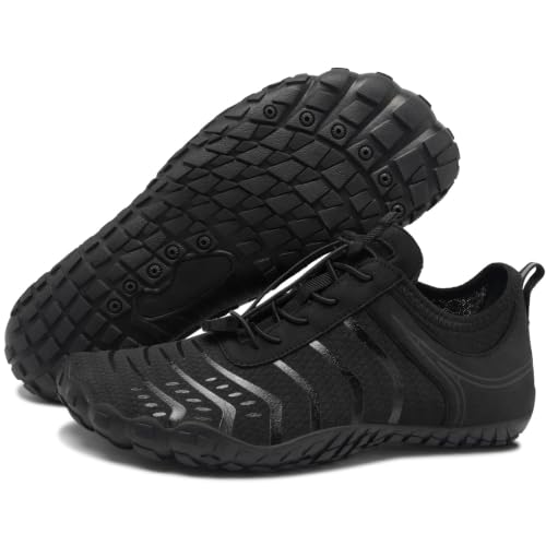 Barezoey 2026 New Hiking Barefoot Shoes Womens Mens Footwear Wide Toe Box Water Shoe for Women Men Zero Drop Comfortable & Non-Slip Barefoot Vitality Shoe Womens Athletic Footwear for Walking Hiking