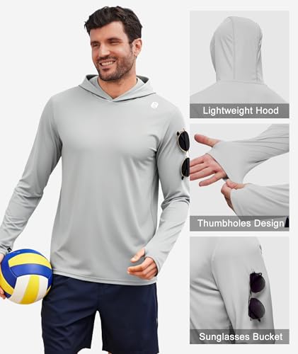 SWISSWELL Men's UPF 50+ Sun Hoodie - 9.49 - 9.99 w/ Code + 50% Off Code PWMLDRA8 - image 5