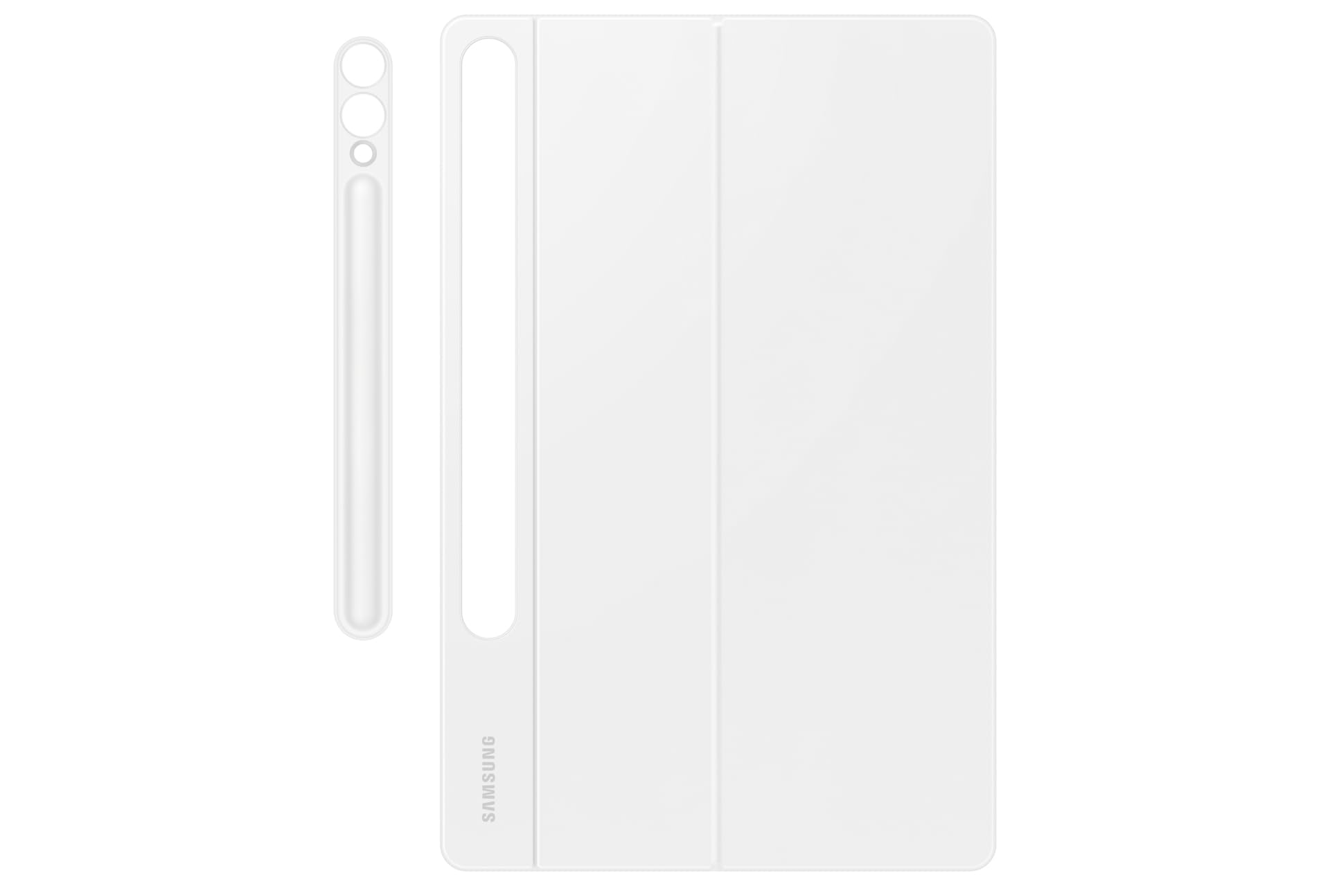 Étui de Protection Fin avec Clavier pour Galaxy Tab S10+ et S9+ - Blanc