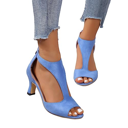 Chaussure talon confortable pour mariage et sandales de danse d'été - 2