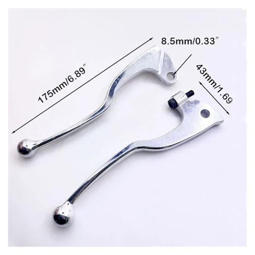 Levier de frein moto pour réparer commandes usées de Yamaha XT600