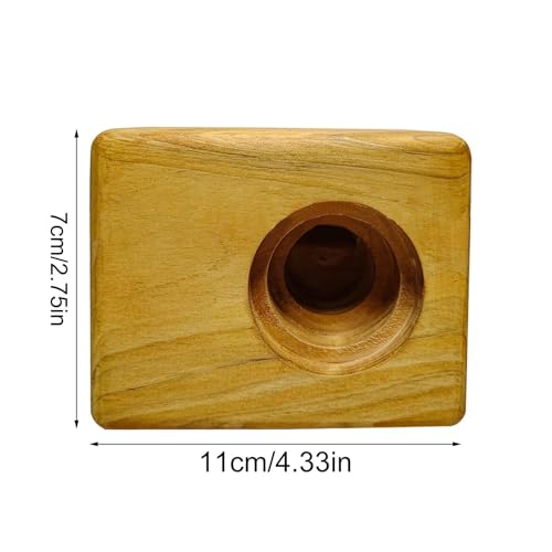 Artisanat en bois pour décoration de bureau et amplification de smartphone