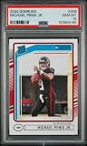 Graded 2024 Panini Donruss Michael Penix Jr #308 Rookie RC Football Card PSA 10 Gem Mint