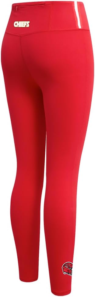 Pro Standard Womens NFL Kansas City Chiefs Classic Chenille Legging Red 2XL - Image 3