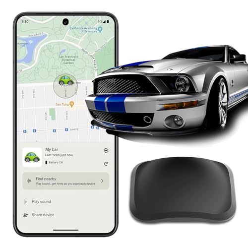 Real-Time Mini GPS Vehicle Tracker - Waterproof Magnetic Design - No Monthly Fees -