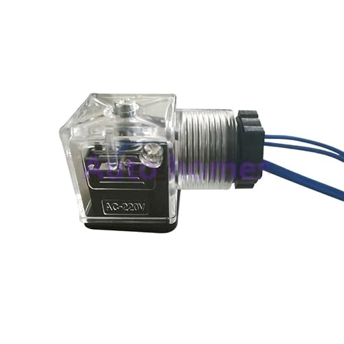 Hvjcefsha Ac110v Solenoid Coil Valve Indicator Ac220v Dc24v Dc12v(Ac110v)