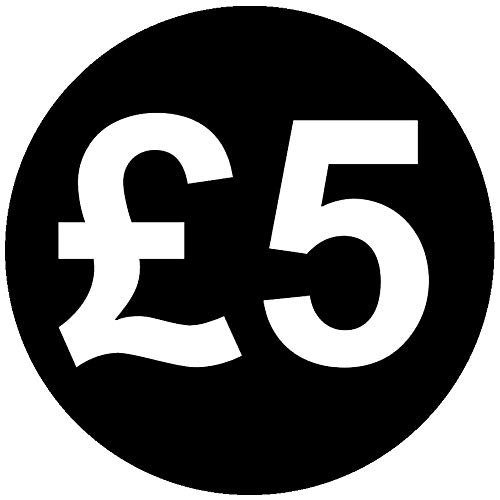 30mm Price Stickers Pack of 1000 - Black - £5