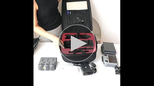 Amazon.com: PONYRC Mavic 4 Pro Case Backpack, Waterproof