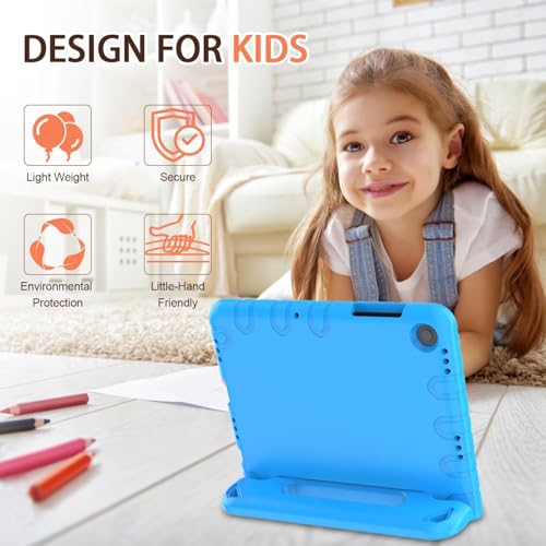 BMOUO Kids Case for Samsung Galaxy Tab A11+ Plus 11" 2026/A9+ Plus 11 Inch 2023, with Screen Protector, Shockproof Samsung Galaxy Tab A11+ P LUS/A9+ P LUS Case for Kids, Blue by BMOUO - Image 8