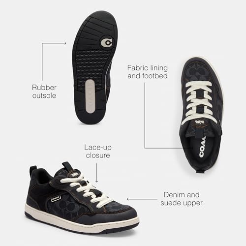 Coach Men's C203 Denim Sneaker3