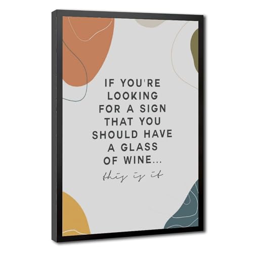 Toile colorée minimaliste vin au format parfait de 40,6 x 61 cm