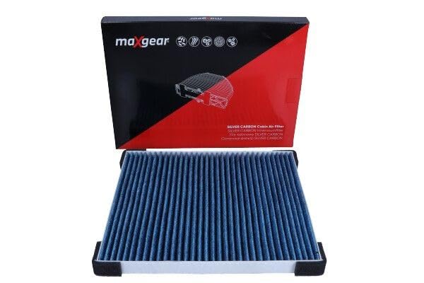 MAXGEAR Filtre d'habitacle 26-1914 Filtre à particules Filtre à charbon actif avec effet antibactérien aux propriétés anti-allergènes Hauteur: 19 Largeur: 206 Longueur: 235 Compatible avec SUZUKI