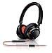 Produktbild Philips Fidelio M1MKIIBO faltbares On-Ear Kopfhörer inkl. Mikrofon schwarz/orange