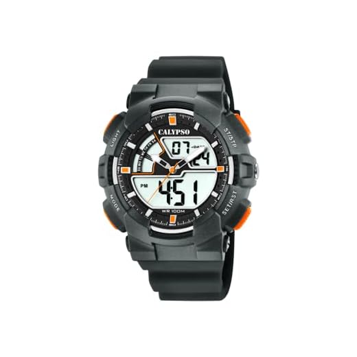 Calypso Watches Herren Analog-Digital Quarz Uhr mit Plastik Armband K5771/4