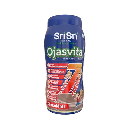 Image of Sri Sri TATTVA shuddhta ka naam Ojasvita ChocoMalt Powder - Drink Mix for Sharp Mind & Healthy Body - 1kg