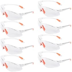 Equipo De Protección Personal En Carpintería Tacino 8 Piezas Gafas Proteccion Trabajo, Gafas Laboratorio, Gafas de Seguridad Trabajo, Equipos de Protección Personal, Aptos para Laboratorio, Soldadura, Rectificado, Ciclismo, QuíMica.