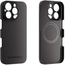 FREEWELL Pro Filmmaker Case for iPhone 16 Pro - Magnetic Filters & 17mm Lens Mount Black