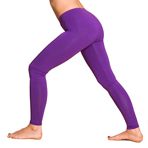 Leggings deportivas elasticas de viscosa PANASIAM con suavidad premium 2